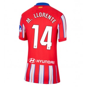 Atletico Madrid Marcos Llorente #14 Hemmatröja Dam 2024-25 Kortärmad